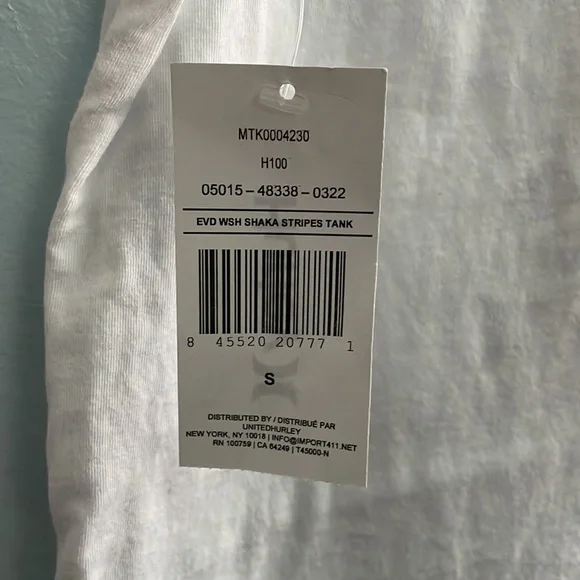 Hurley EVD WSH SHAKA STRIPES TANK - Picture 4 of 4